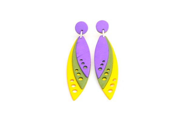 Pendientes arcilla polimérica ARTEM