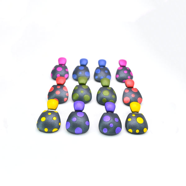 Pendientes arcilla polimérica ARTEM