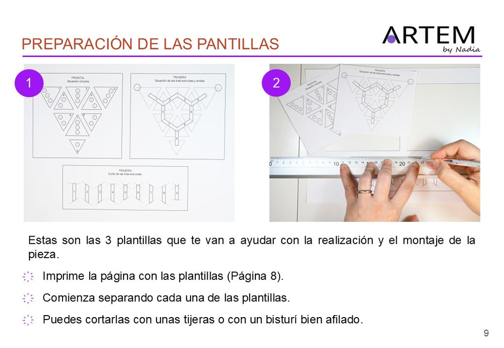 Imagen página 9 tutorial Collar Triangulado