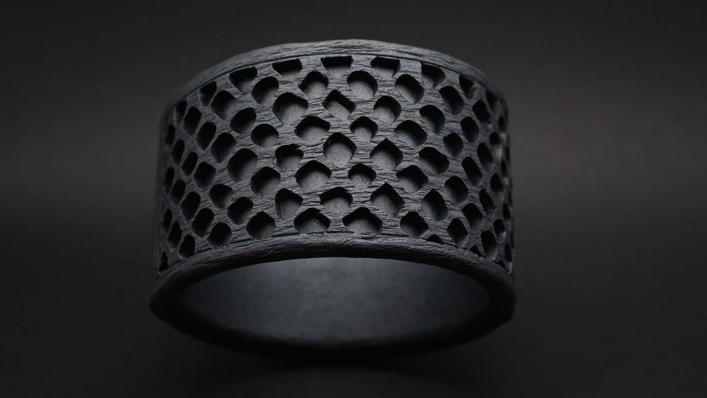 Trasera de la pulsera Sunset, color gris hematite.